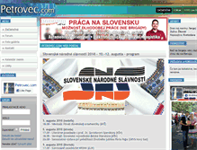 Tablet Screenshot of petrovec.com